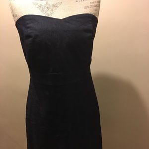 Sz 14 Merona dark denim strapless dress